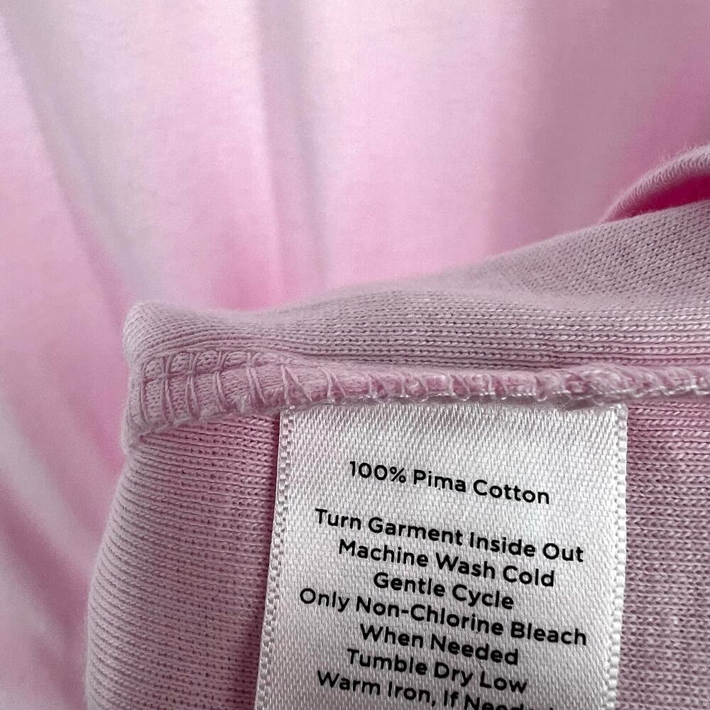 NEW NWT Talbots Sz Large (Snug Fit) The Talbots Tee Pink Blouse Shirt Top Mature - Picture 2 of 6